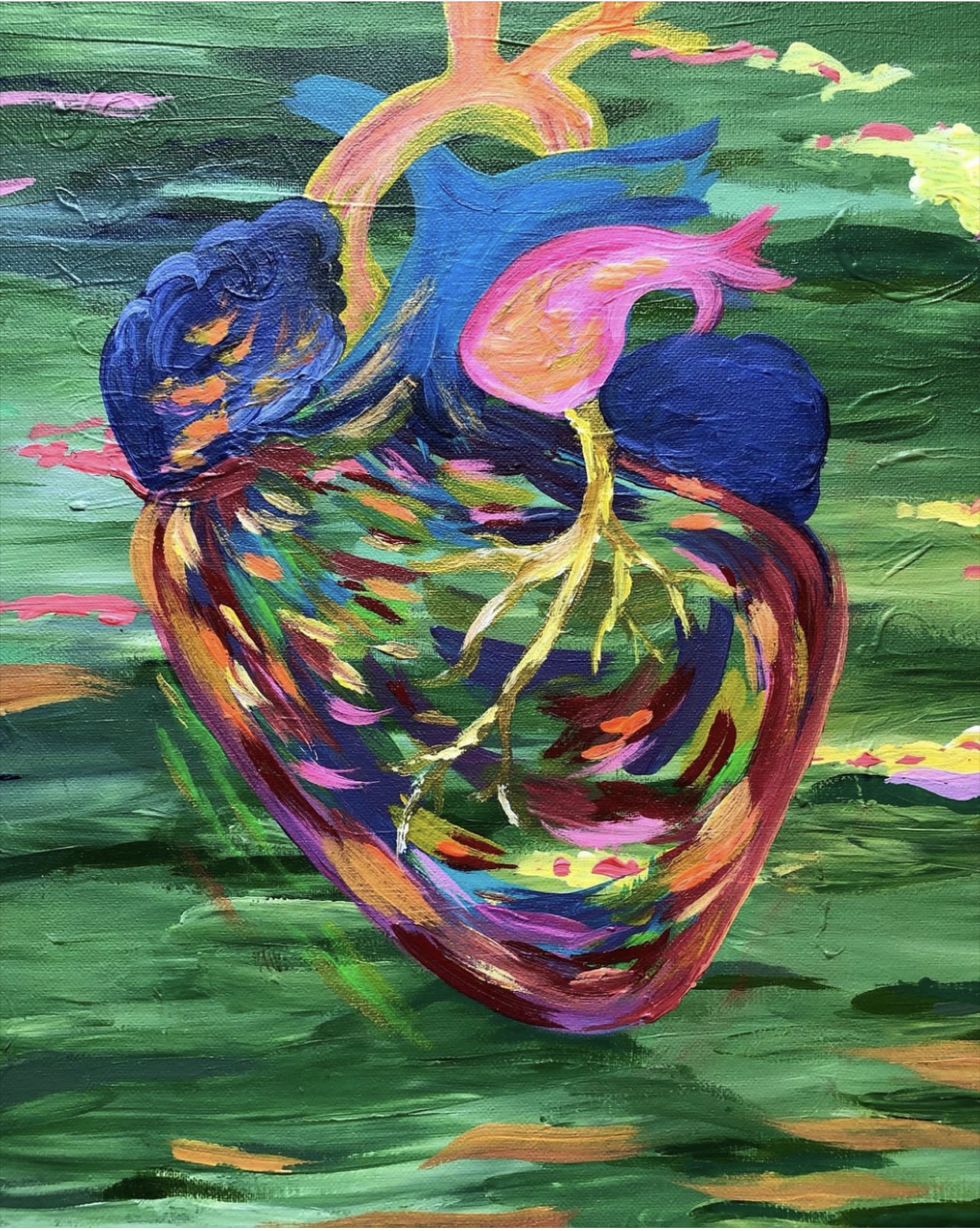 Sacred Heart painting